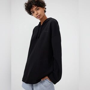 Outdoor Voices Pickup Oversized Hoodie with Pockets Black Size XS/S
